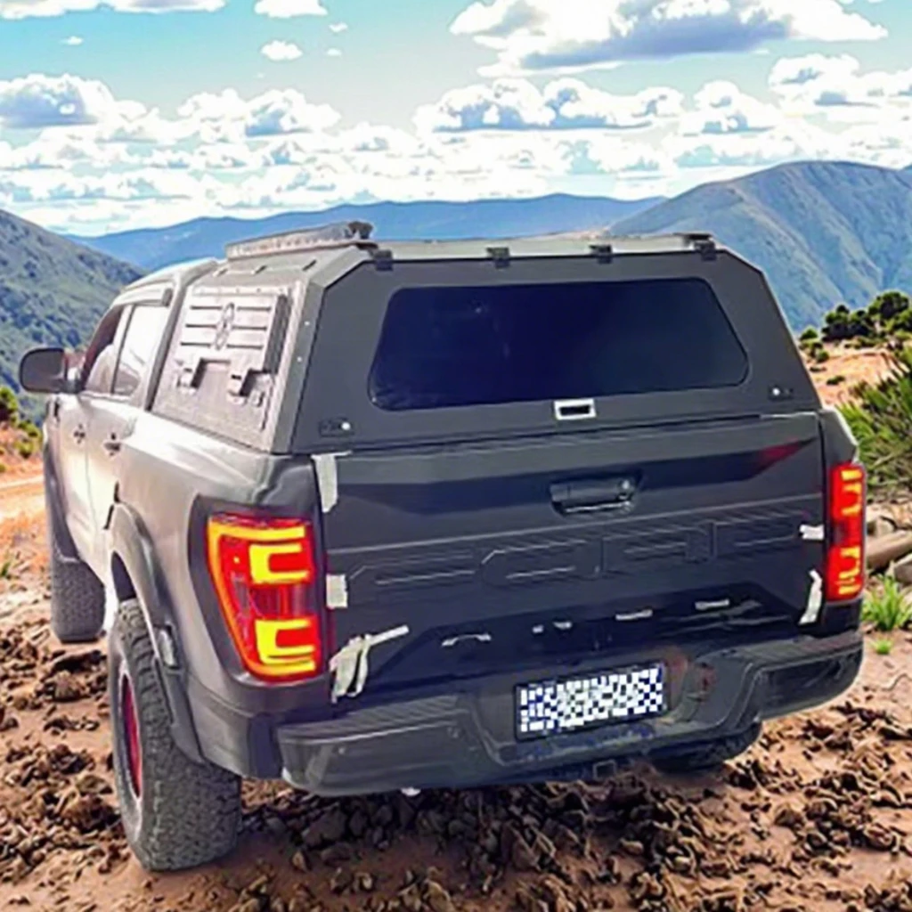 

Ford Ranger 2012-2022 Waterproof Truck Hardtop Roof Canopy, High-Quality Foldable Aluminum Alloy Cargo Bed Cover