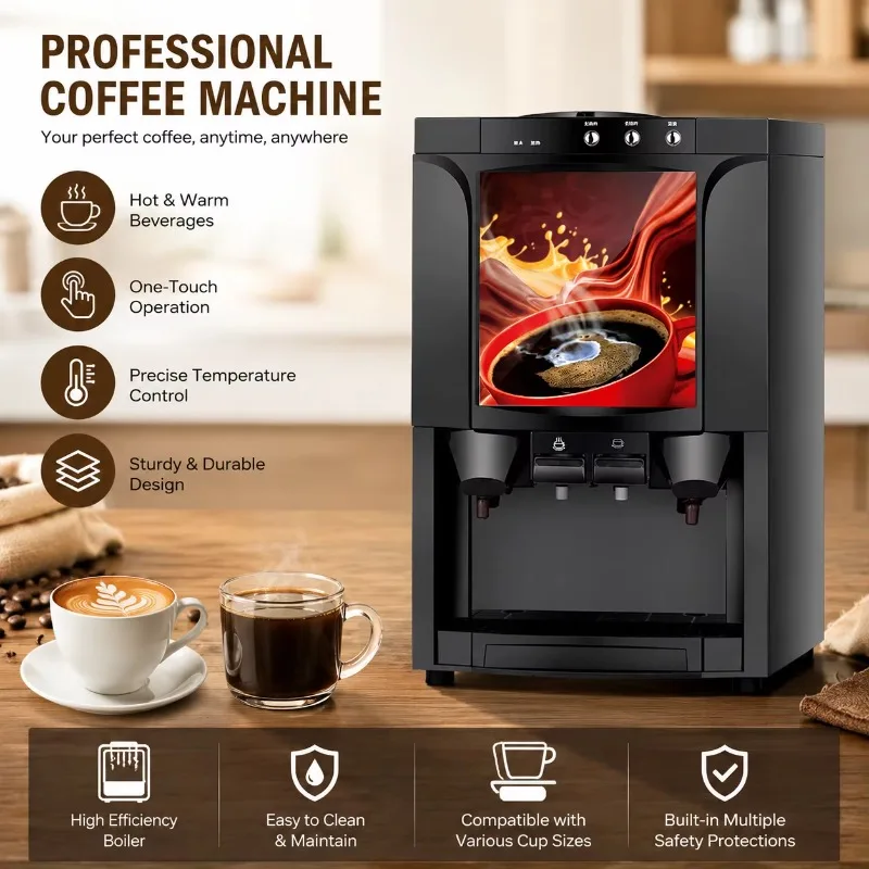 Airo High Quality Fully Automatic Hot Drink Vending Machine Intelligent Instant Coffee All-in-one Machine Office with Custom