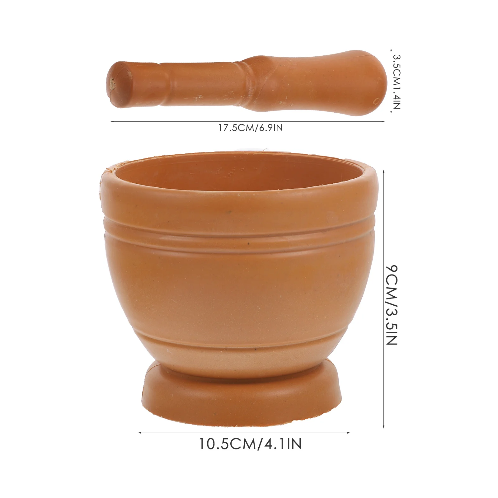 

2 Sets Garlic Crusher With Pestle For Kitchen Plastic Grinding Bowl Manual Crushing Tool Household Spice Pot For Ginger