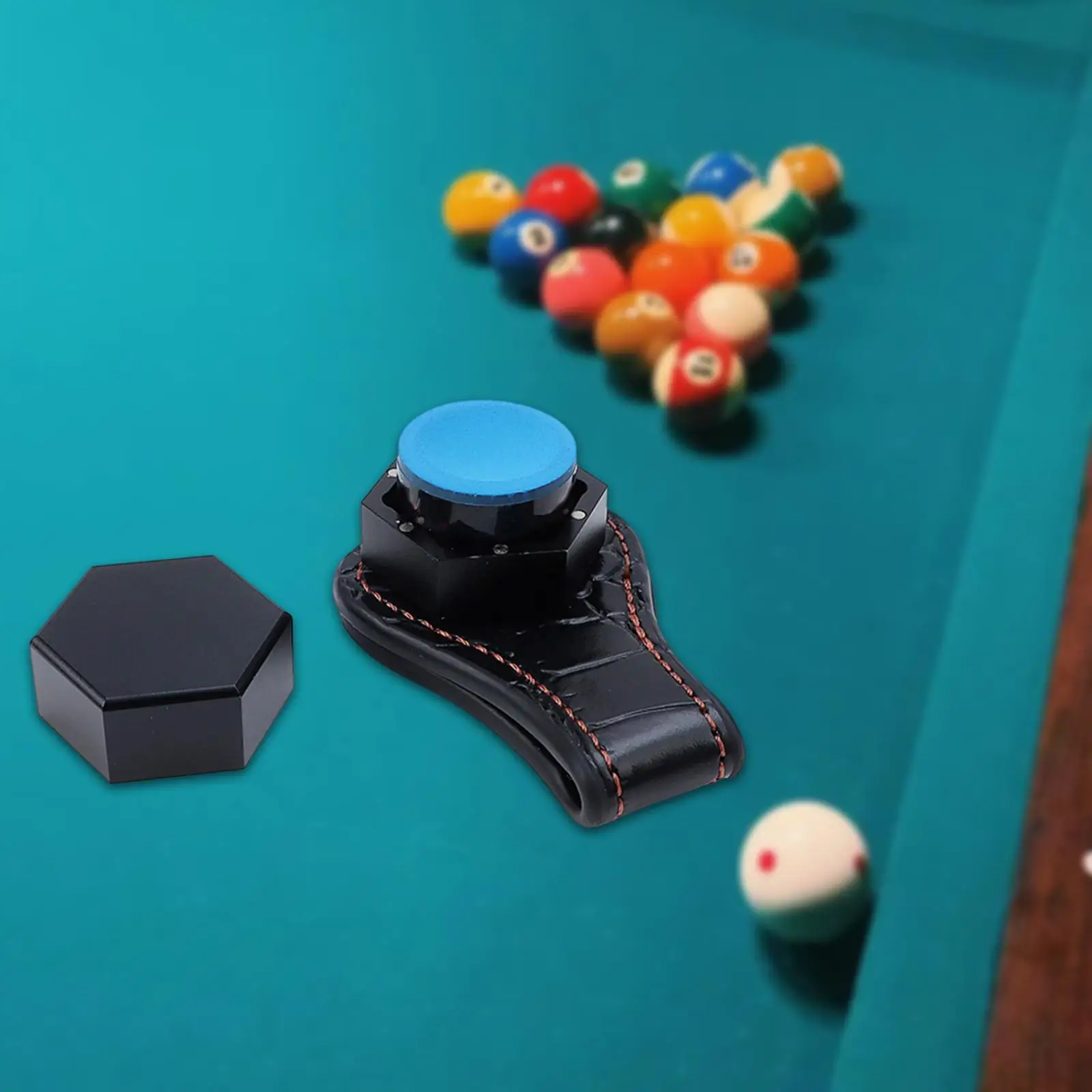 

Billiard Chalk Holder Billiard Accessories Multifunction with Lid Storage Box for Games Snooker Enthusiasts Beginners Outdoor