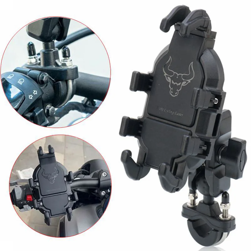 Motorcycle Accessories GPS Navigation Frame Mobile Phone Mount Bracket Fit For ER-6N ER-6F Versys 650 Versys1000 Z1000