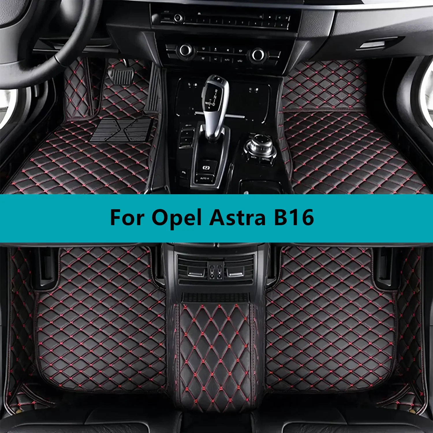 

Car Floor Mats For Opel Astra B16 2015 2016 2017 2018 2019 2020 Full Set Custom Leather All Weather Waterproof Car Floor Mats