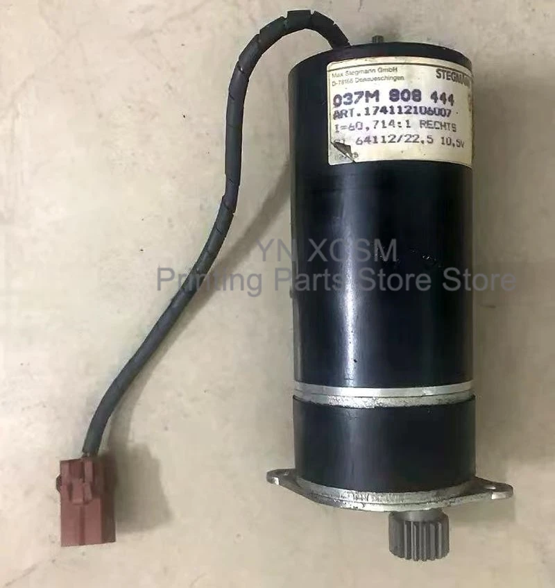 Original 037M 808 444 Gear Motor 80.37M44-8084 037M808 744 Ink Key Engine ST64112/22.5 Motor For ROLAND 700 705 600 037M808444