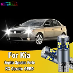 2Pcs T10 LED Bulb For Kia Sephia Spectra Forte K3 Cerato CEED JD GT SW 2006-2017 2018 2019 2020 Car Interior Clearance Lights