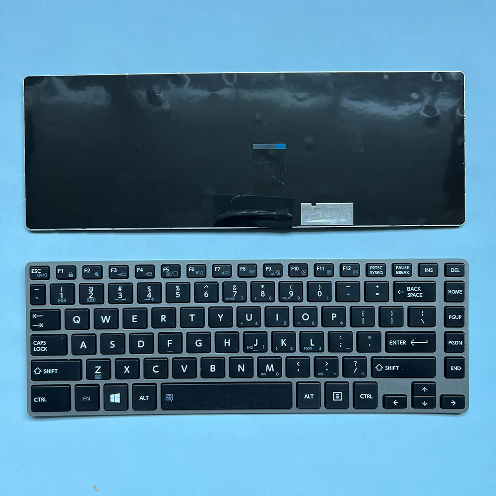 

XIN US Keyboard For Toshiba Tecra Z40 Z40T Z40-A Z40-AK Z40-AB Z40-B Z40t-A Laptop English Black With Frame