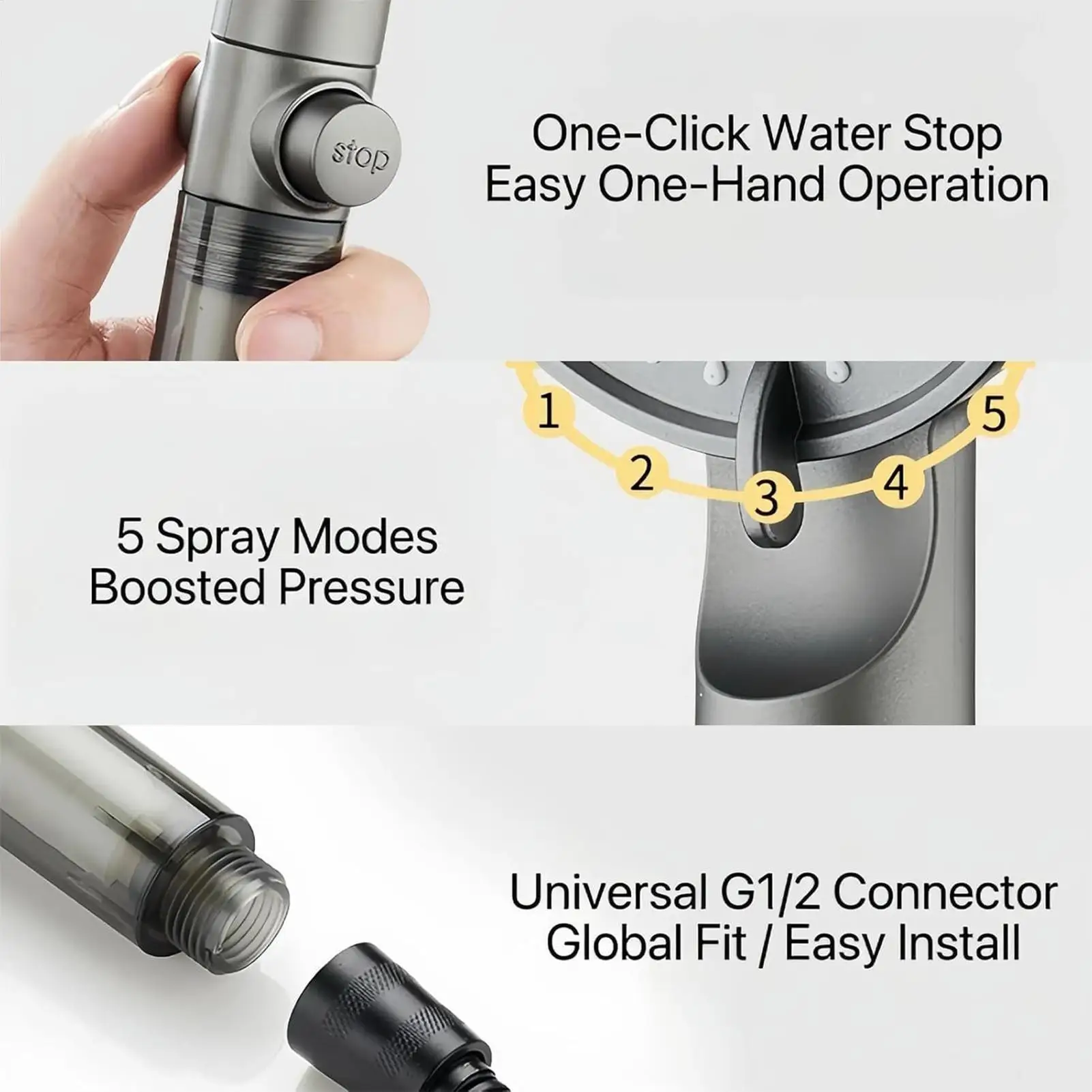 Thumbnail 4 - #70 Latest Shower Heads Offers