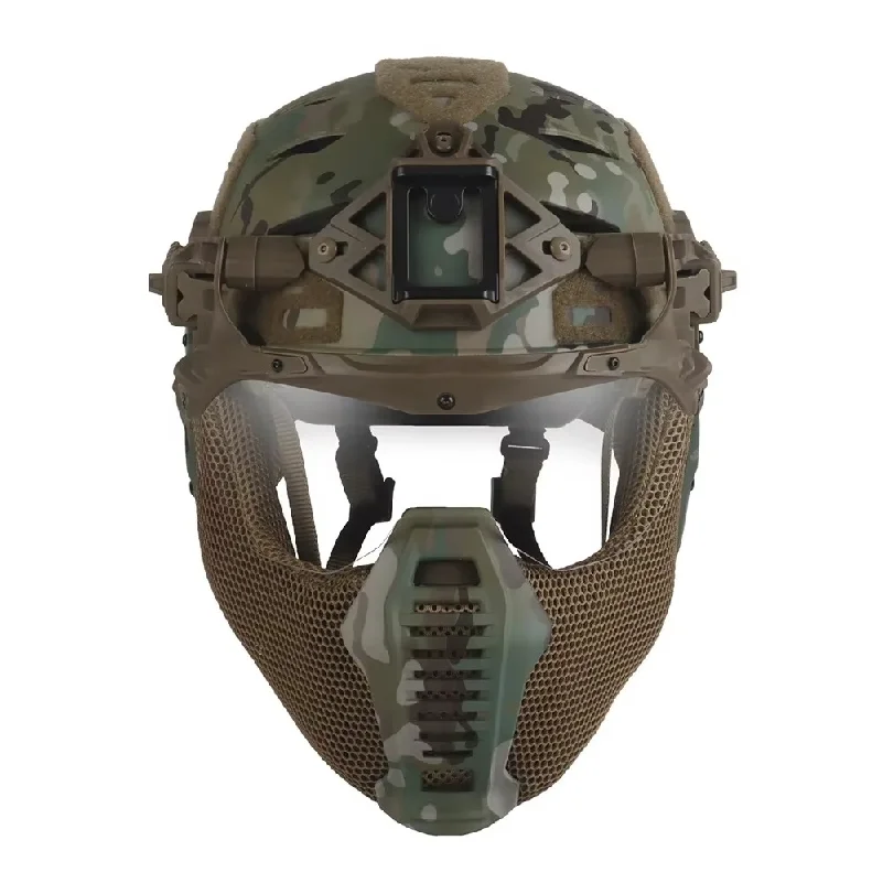 Tactical Wendy 3.0 Full Protection Helmet Modular Goggles Mask Design Outdoor Hunting Shooting Combat Training Airsoft Helmet