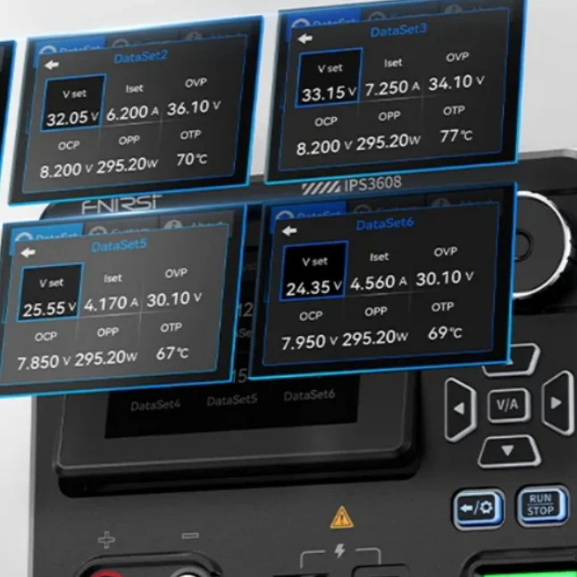 IPS3608 36V 8A 285W Intelligent Lab power supply with cooling fan and Curve Display, Support PD/QC Fast Charging
