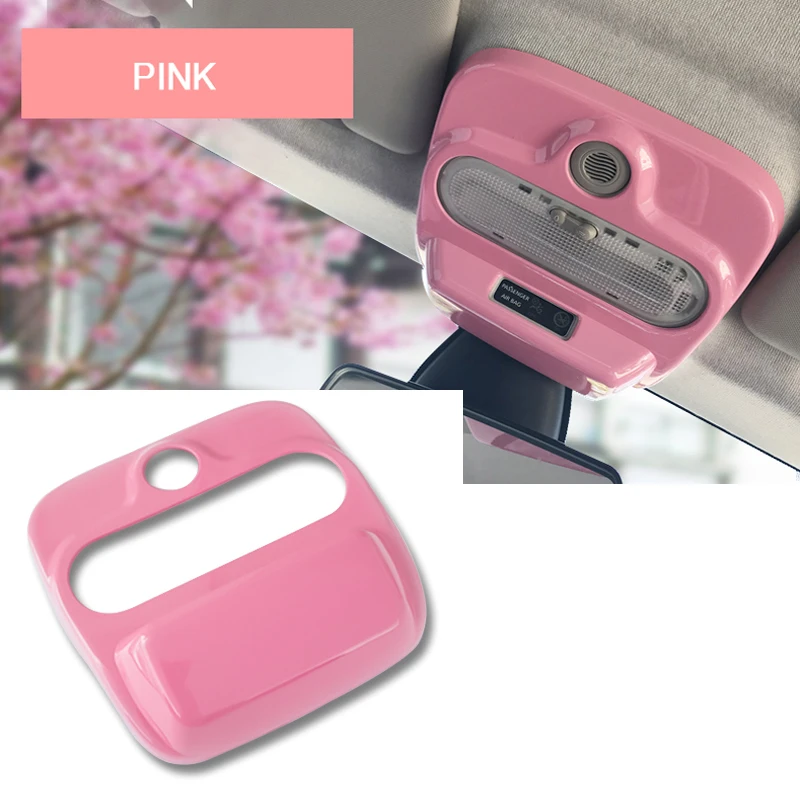 Car Reading Lamp Panel Cover Decorative Carbon Stickers Modification Accessories For New Mercedes Smart Fortwo 453 Car Accessory view 5