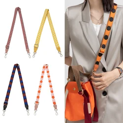 Bag Strap For Mini Longchamp Bag Shoulder Strap Wide Crossbody Bag Accessories Belt Punch-free Bag Striped Dot Pattern Strap