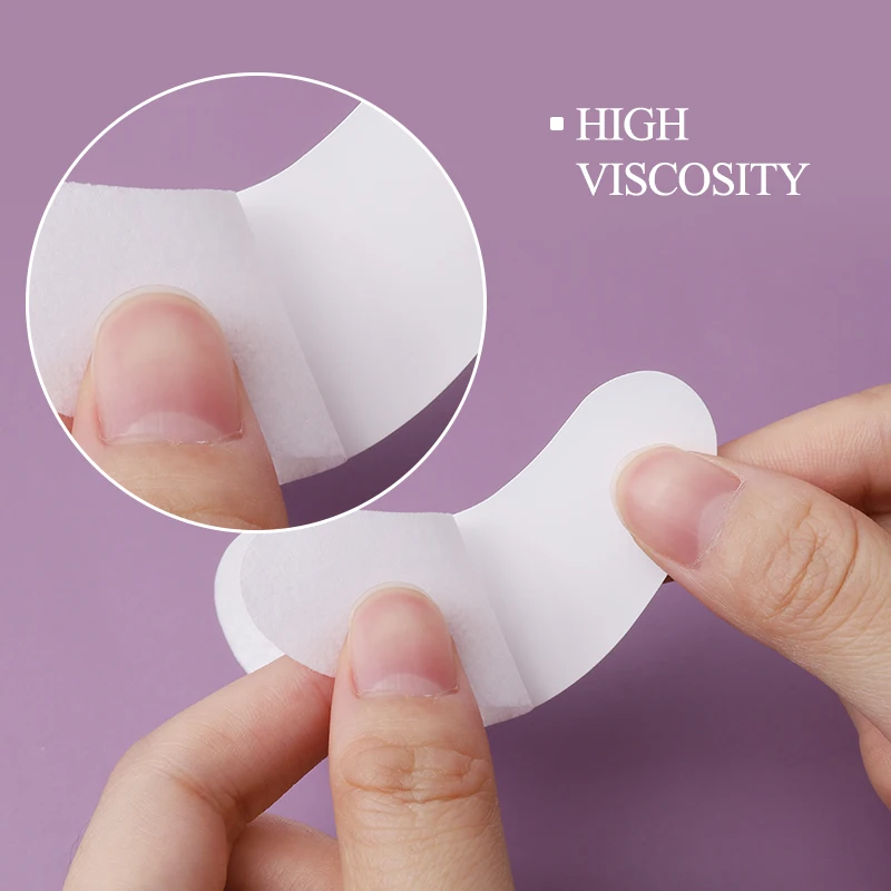 SAKURUHANA 20 PCS Eyelash Extension Gel Patches Under Eye Pads for Lash Grafting False Lashes Protection Makeup Tools