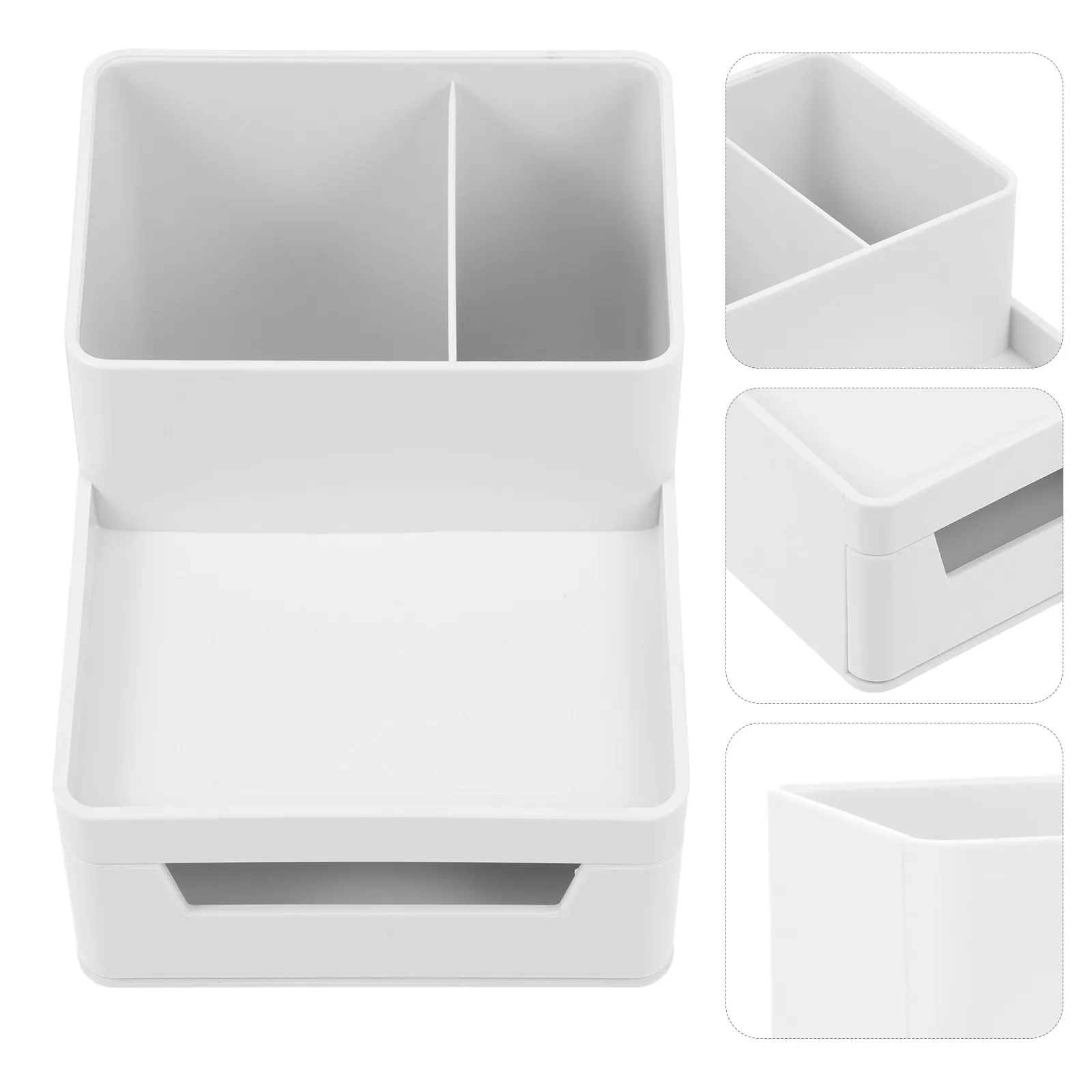 

Пластиковый органайзер для канцелярских принадлежностей, настольный контейнер для офисных принадлежностей, современный дизайн, для ручек и маркеров