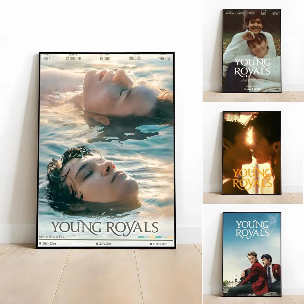 Drama Young Royals Poster Poster Room Wall Art Decor Waterproof Stickers For Home Bar Bedroom Decoration