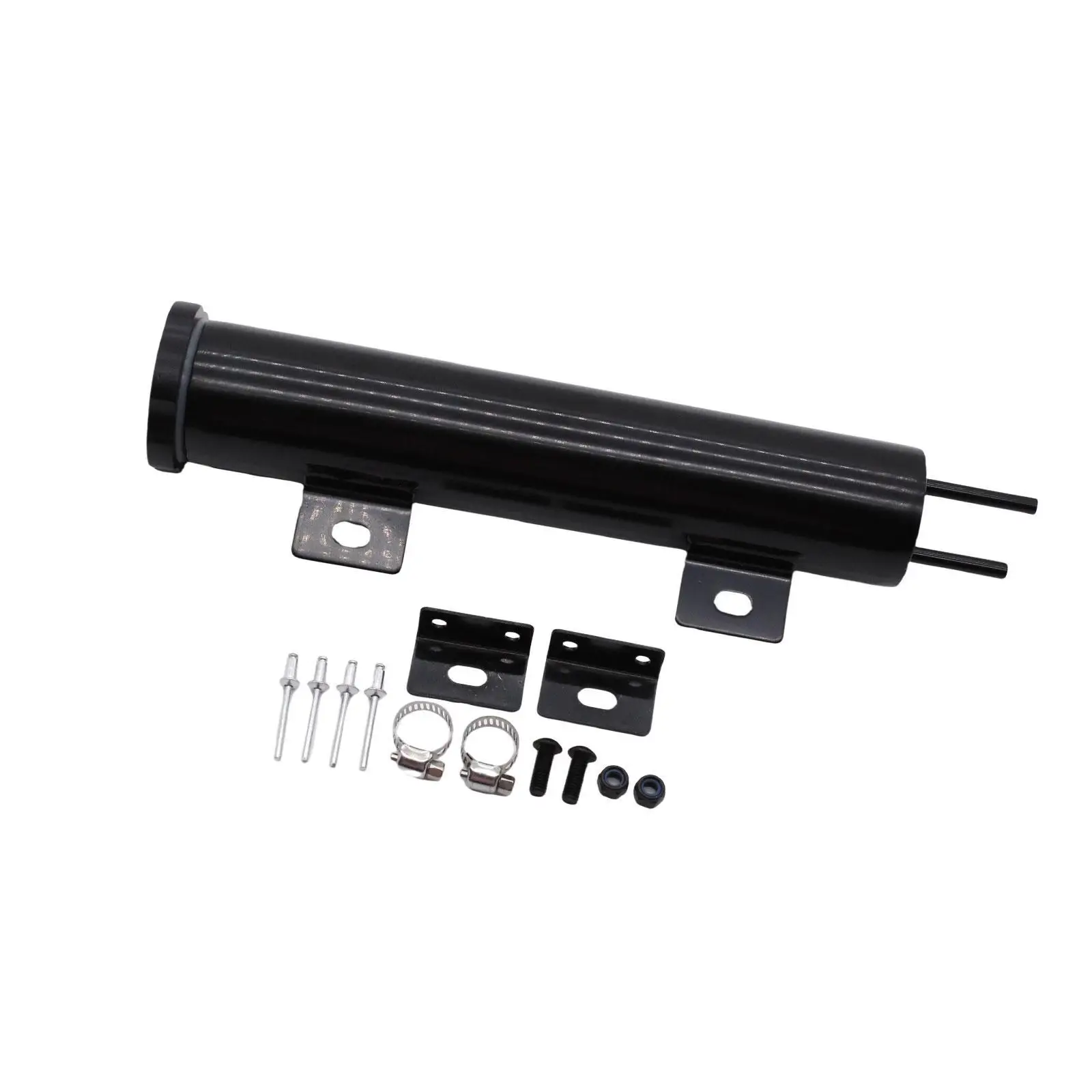 Radiator Coolant Overflow Tank Can, Stainless Steel Overflow Can for Automotive