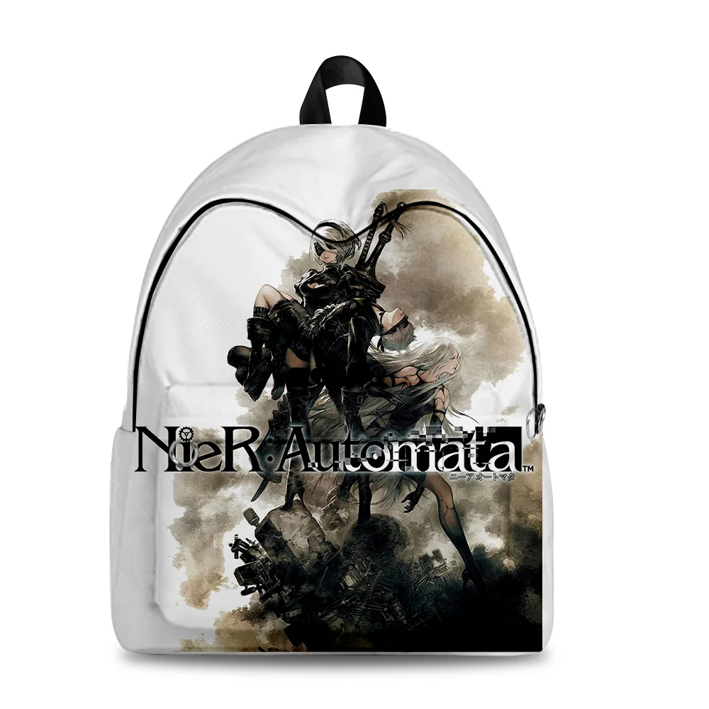 

NieR:Automata Ver1.1a 2023 New Backpack Game Pattern Work Casual Travel Classic Backpack Men Woman large Black