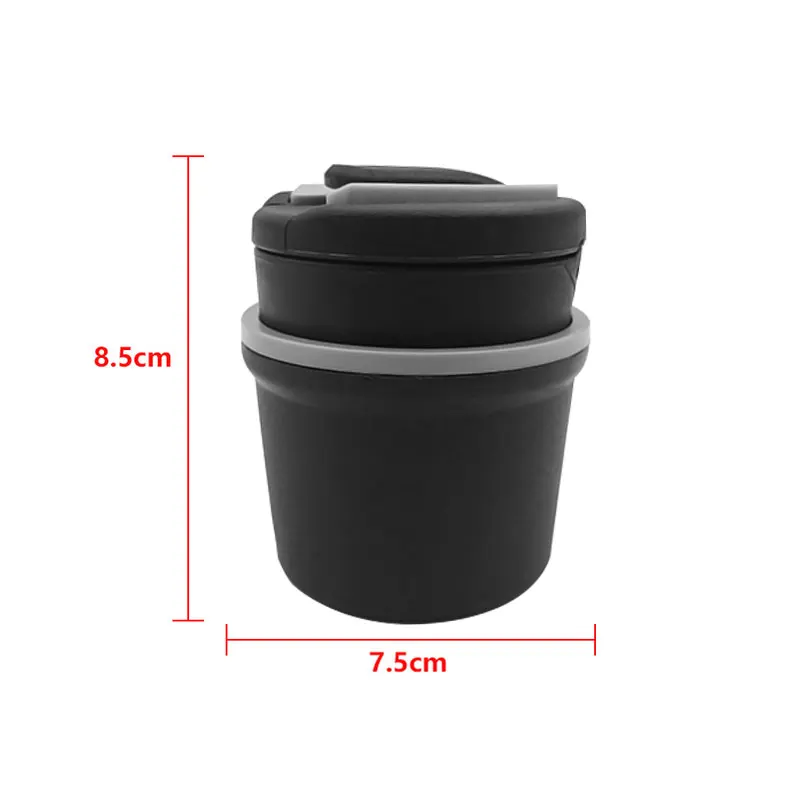 Car Ashtrays Portable Car Auto LED Light Cigarette Cigar Ash Cylinder For Volkswagen VW Golf 4 Bora MK7 Beetle Touran Tiguan B6