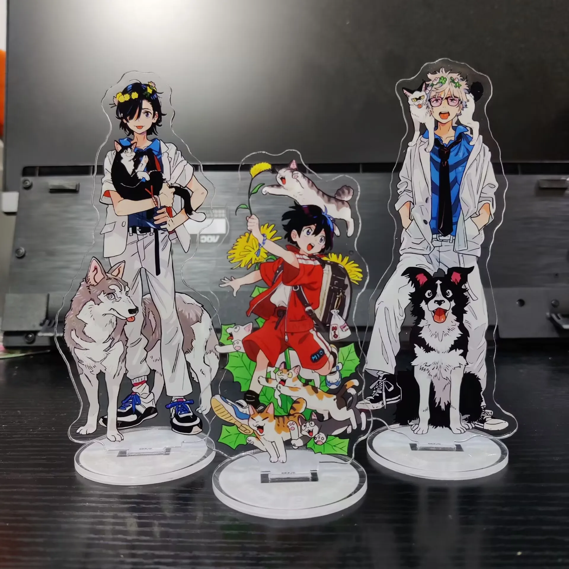 Stranger by the Shore Anime Figures Hashimoto Shun Chibana Mio Cosplay Acrylic Stand Model Plate Desk Decor Fans Birthday Gift