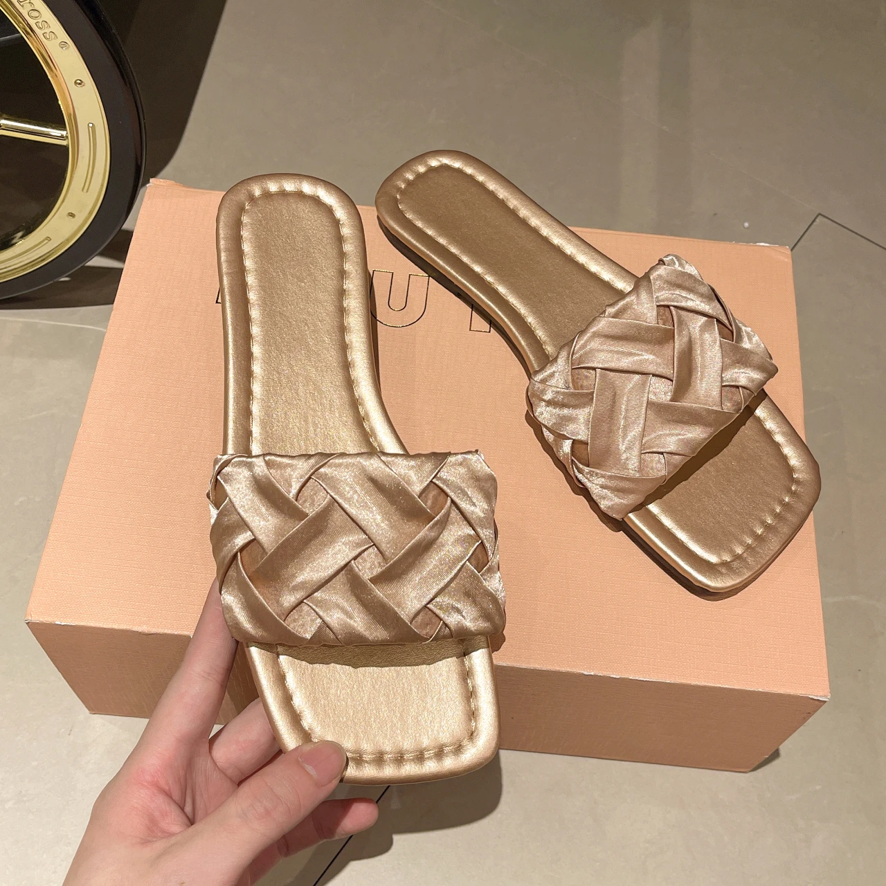 Frauen Prinzessin Schuhe Frauen bling Strass Sandalen Mode Perle weichen Boden weibliche Tanz party funkelnde Strands andalen