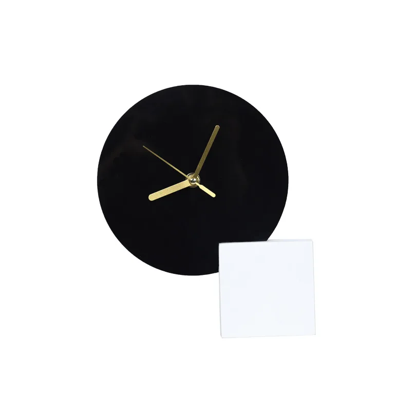 

Light luxury acrylic clock, watch ornament, sample room, desk, bookcase, partition, modern soft decoration jewelry