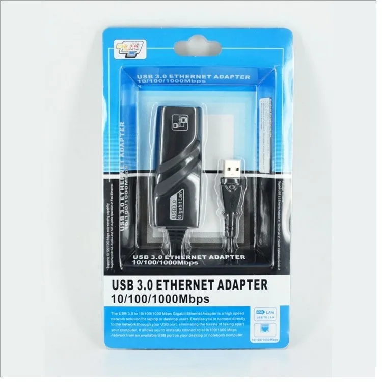 

10/100/1000Mbps Wired USB 3.0 TypeC /USB To Rj45 Lan Ethernet Adapter RTL8153 Network Card for PC Macbook Windows Laptop