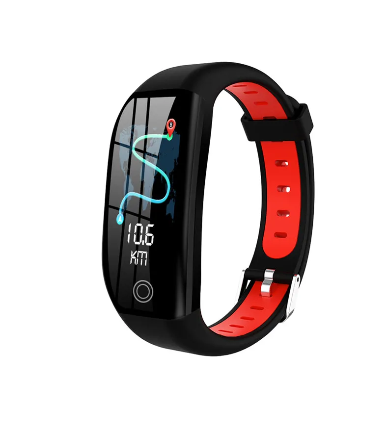 

F21 GPS Smart Bracelet Heart Rate Blood Pressure Watch IP68 Waterproof Smart Band Calorie Pedometer Sports Bracelet