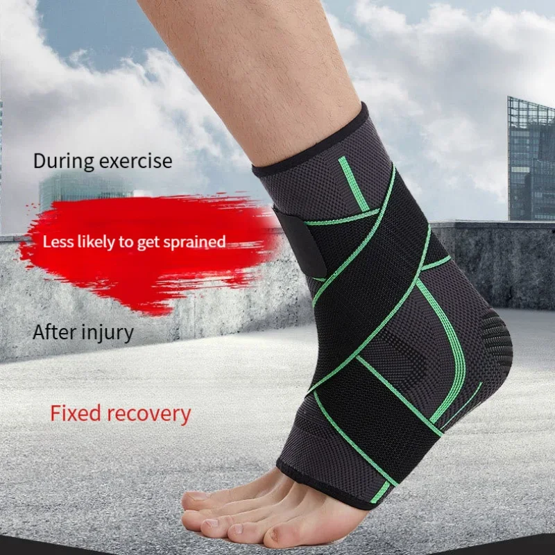 Sports Ankle Compression Strap Ankle Protection Nylon Ankle Protection Four-way Elastic Breathable Fixation Protective Device