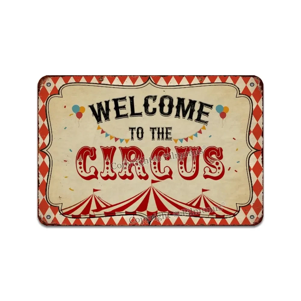 Circus Wall Decor Vintage 