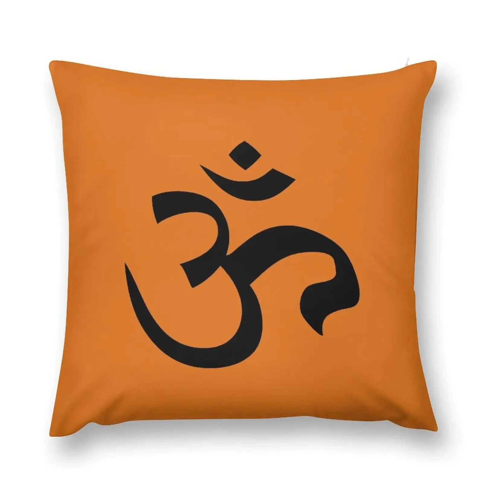 ohm mantra om yoga indian symbol Throw Pillow Pillow Case Luxury Pillow Case Pillowcases For Pillows Sofa Cushion Cover