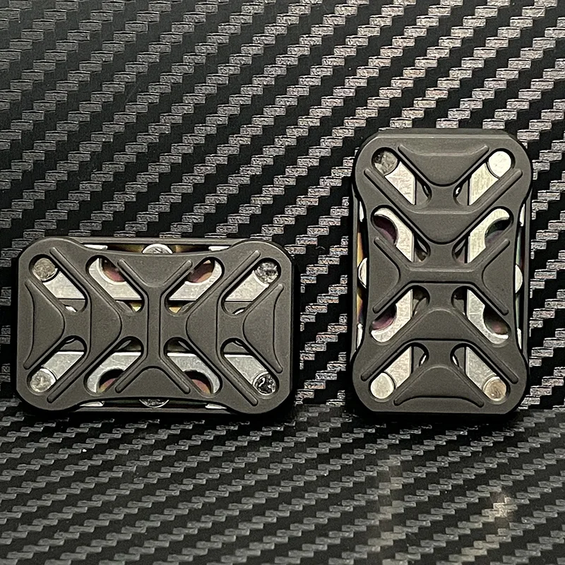 Unlimited Pushing Slider stainless steel EDC Fidget Slider Fidget Toys Anti Stress ADHD Tool Haptic Slider Fidget Spinner Toys