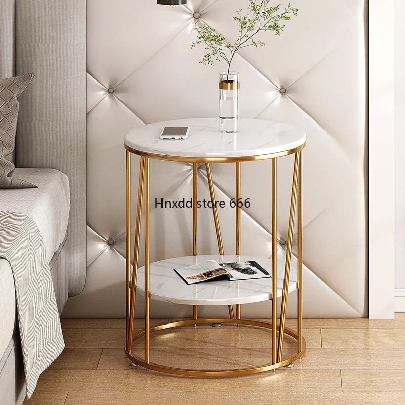 Smart Round Side Tables Mobile Nordic Books Balcony Sweet Writing Gold Tables Outdoor Design Mesa Centro Home Furniture