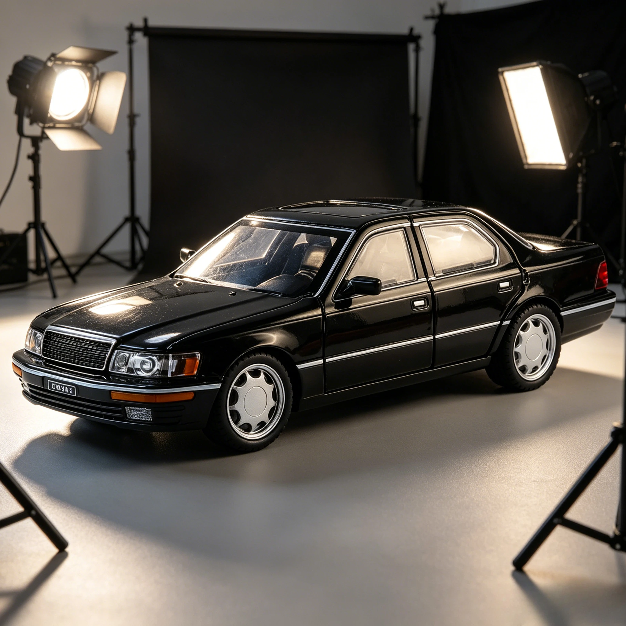 

1:24 LS400 High Simulation Diecast Car Metal Sound Light Alloy Model Car Children's Toys Collection Gifts