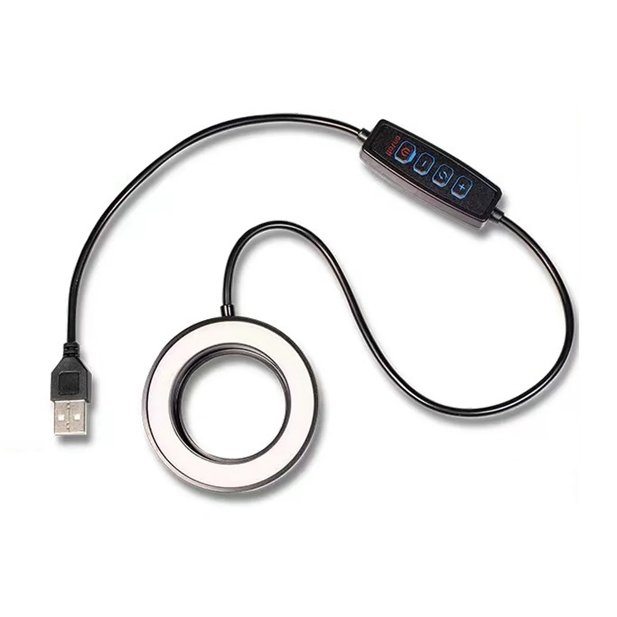 A26P 7W LED Ring Light 67mm Ściemnialne światło wypełniające do aparatów Sony Canon Nikon Fuji Uniwersalne narzędzia do fotografii makro