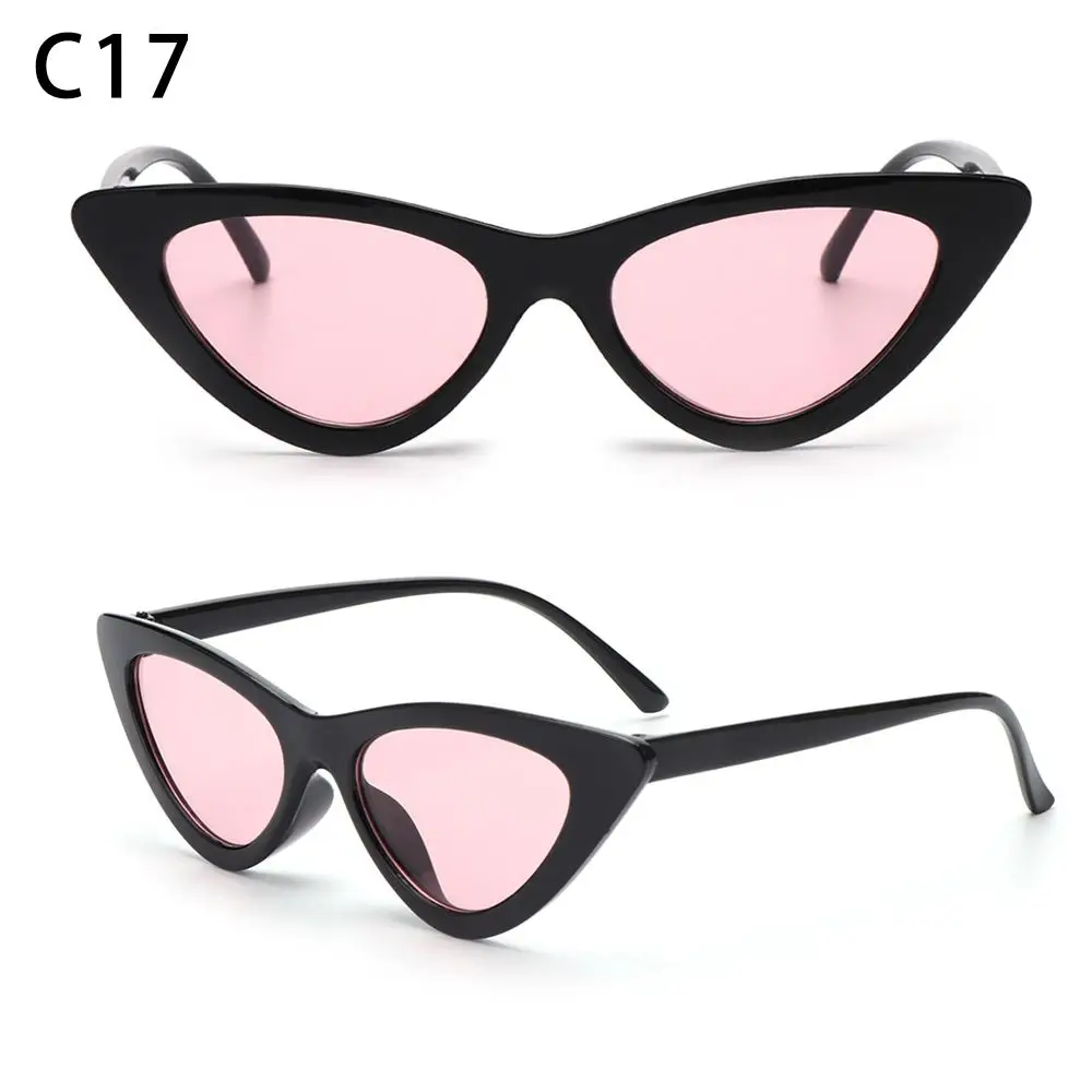 Sexy Retro Sunglasses Women Fashion Small Triangle Sunglasses Female Shades Trending Streetwear Eyewear UV400 Driving Sunglass