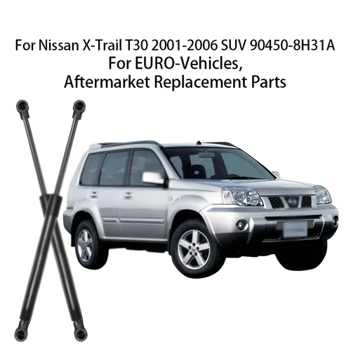 Imagen 1 del producto 2 uds puntales de Gas para maletero de portón trasero para Nissan x-trail T30 2001-2006 SUV 90450-8H31A soportes de elevación