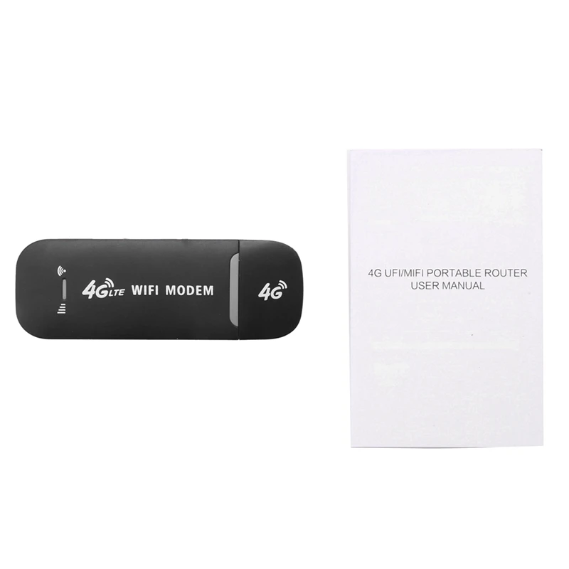 SIM 카드 슬롯 포함 USB 동글, 자동차 무선 핫스팟 포켓 모바일 와이파이 라우터, 3X 4G USB 모뎀, 150Mbps