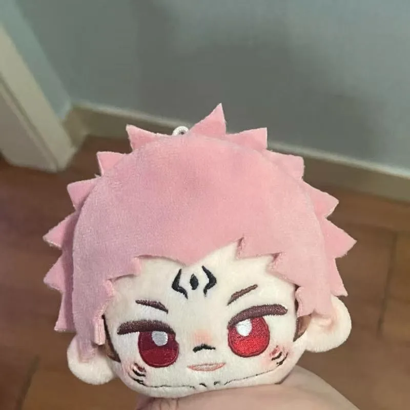 애니메이션 코스프레 료멘스 스쿠나 소프트 사랑스러운 10cm 프린트 바디 배낭 펜던트 봉제 키체인 선물