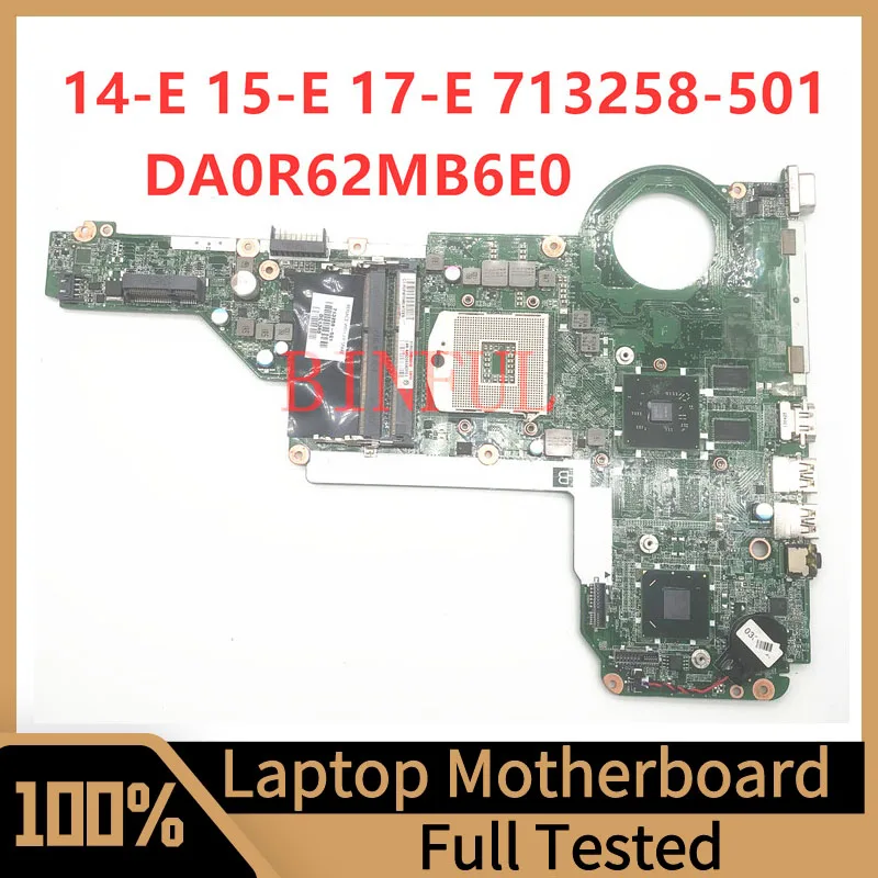 

713258-501 713258-601 713258-001 Mainboard For HP 14-E 15-E Laptop Motherboard DA0R62MB6E0 HM76 100% Fully Tested Working Well