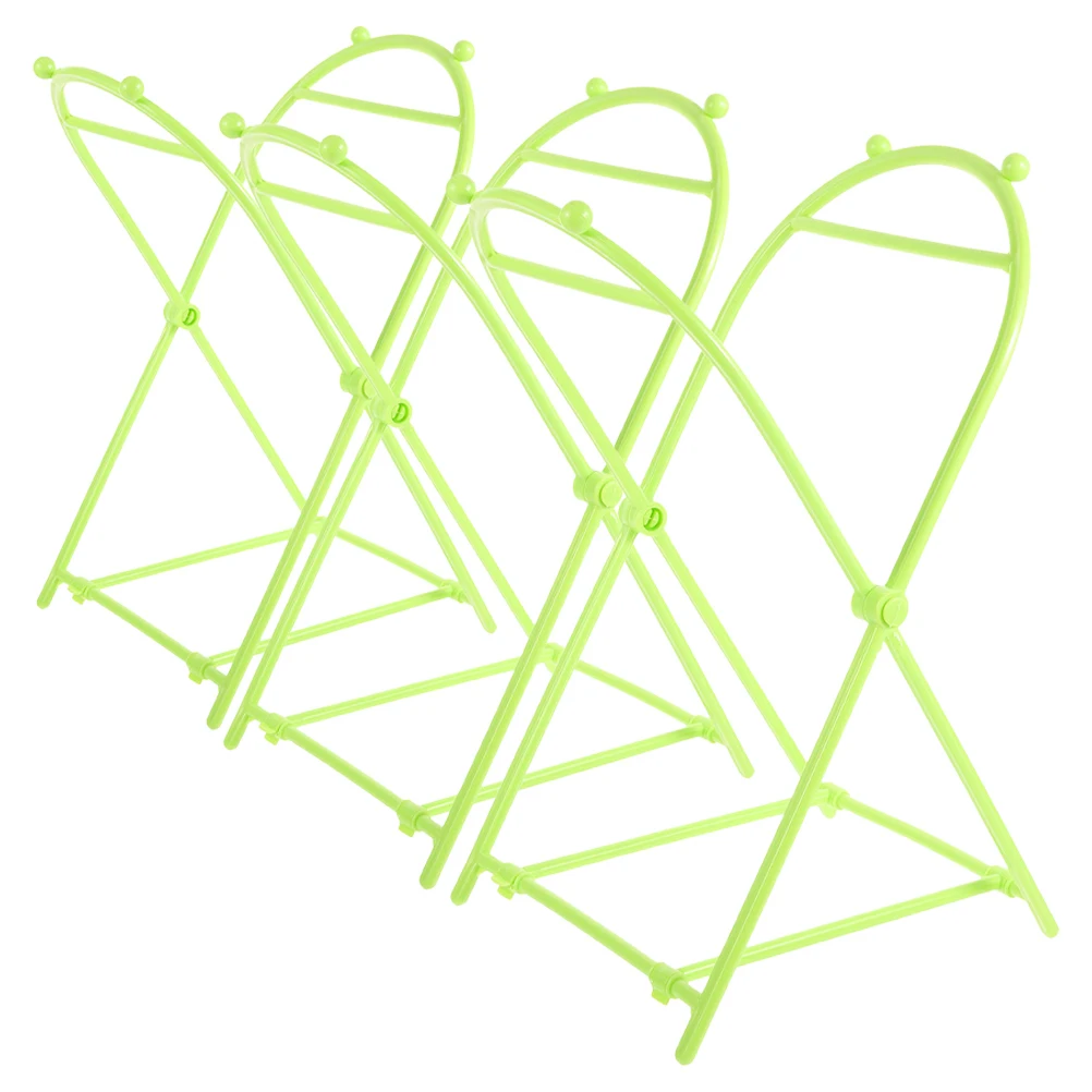 

3pcs Trash Bag Holder Foldable Garbage Rack Bathroom Frame Portable Camping Outdoor PP Material Large Capacity Stable Design