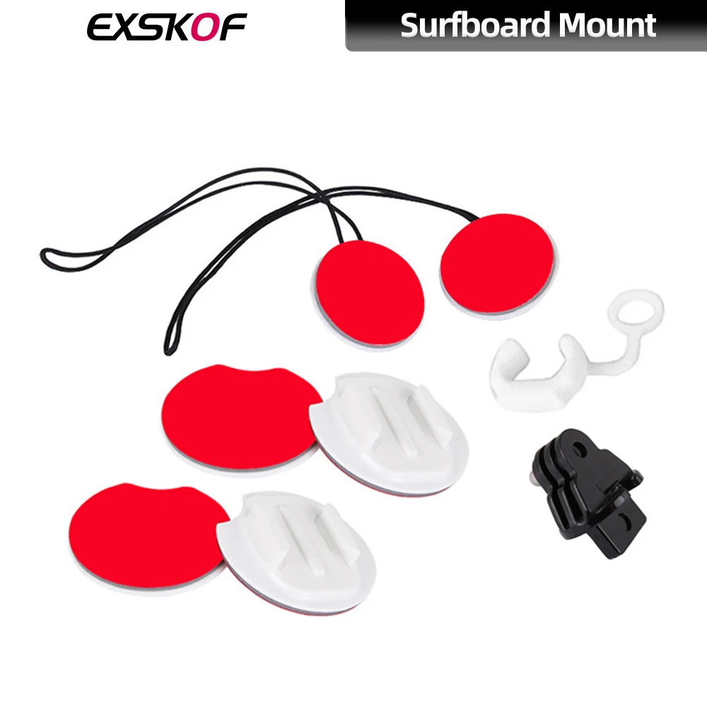 For GoPro Surfboard Mount Ski Snorkeling Surfing Wakeboarding Fitting Set For GoPro Hero 13 12 11 10 Insta360 X4 X3 DJI Action 4