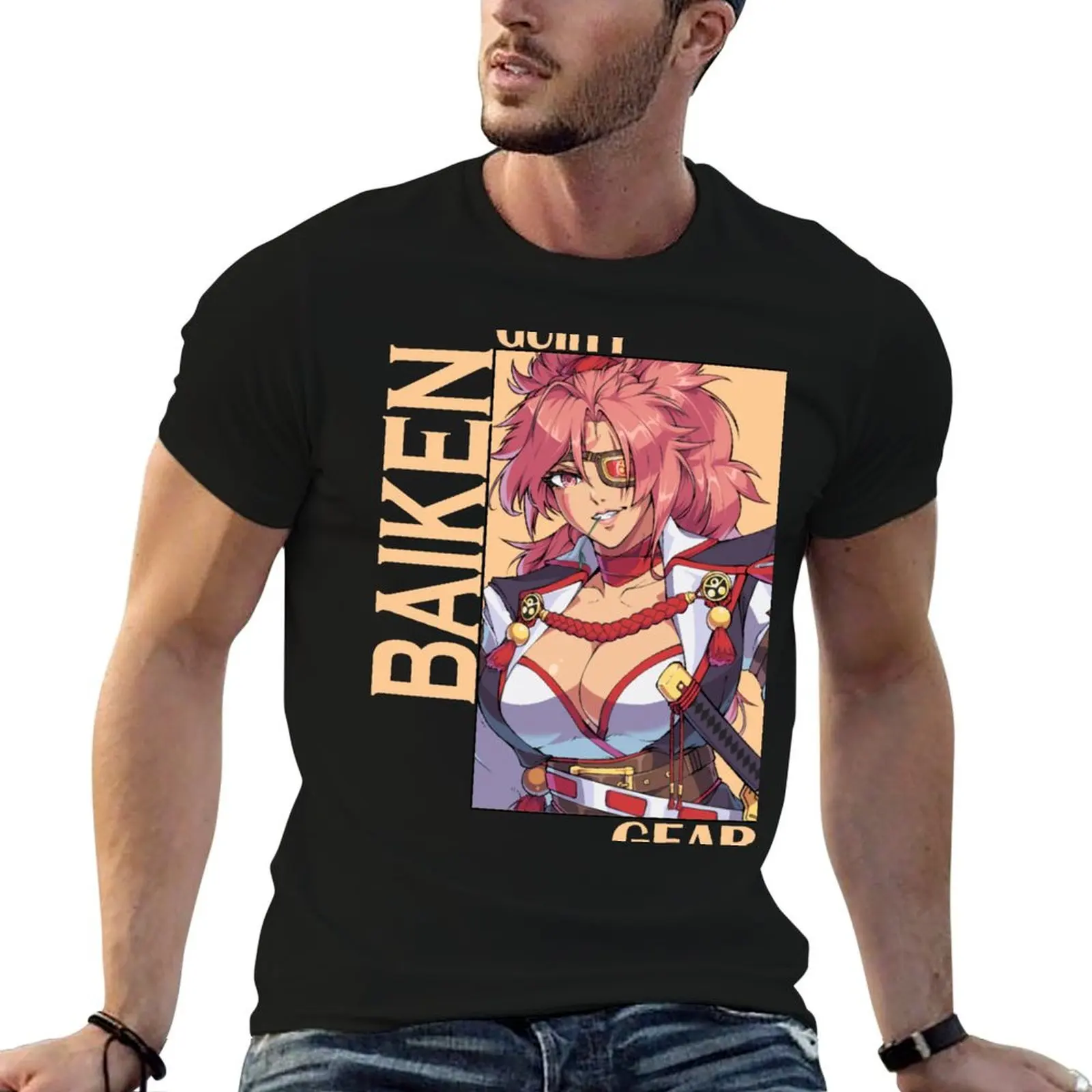 

Guilty Gear Baiken T-Shirt man t shirt designer g man t shirts for men T-Shirt