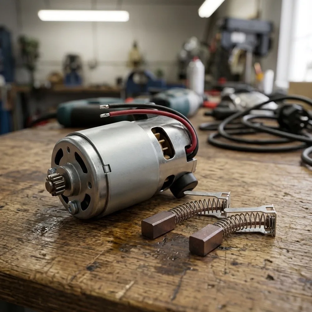 OEM-Spec Carbon Brush Motor Set 160702266N 1607000CZ1 for Bosch GSR180 LI GSB180 LI GSR18V 21 Power Tool Repair