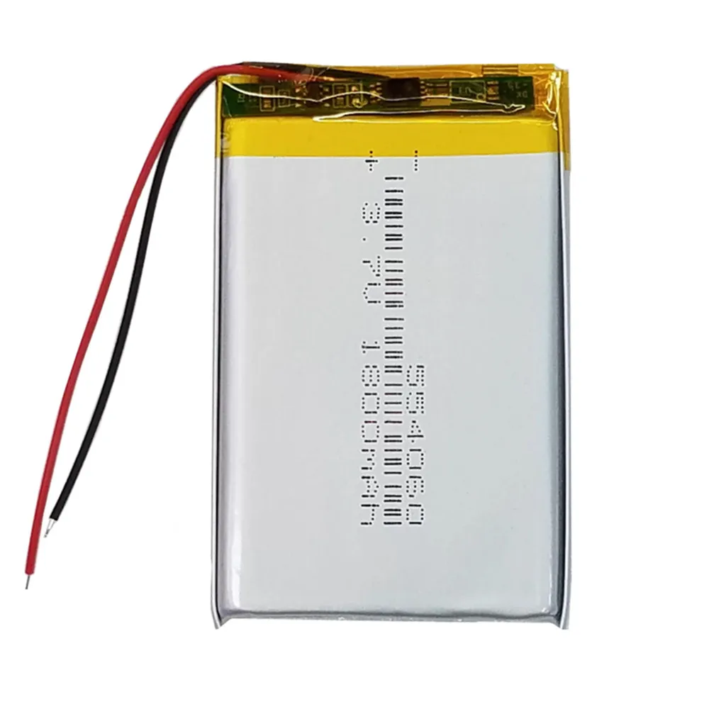 1-10pcs 3.7V 1800mAh 554060 504060 473960 Lithium Polymer Battery For GPS e-book power bank bluetooth audio speaker navigation