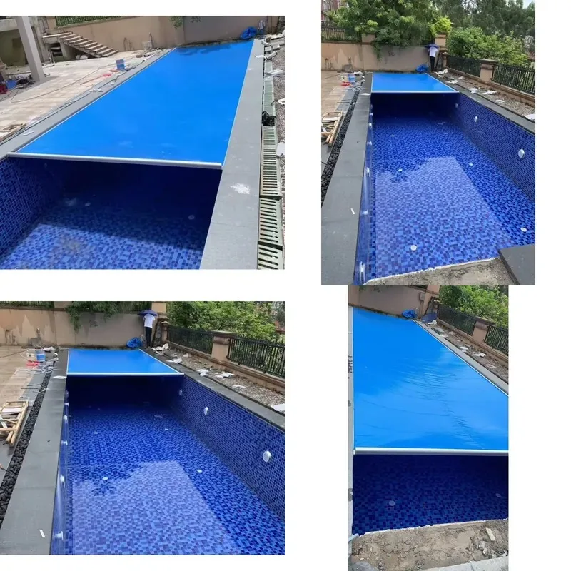 High Quality Durable PVC Square Pool Cover for Outdoor Household Use