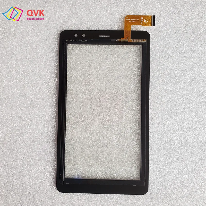 7 Inch Black Glass P/N HZYCTP-702766A- FPC Tablet Capacitive Touch Screen Digitizer Sensor External Glass Panel