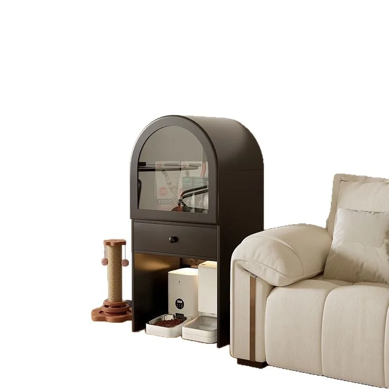 Bedroom storage, multi-functional light luxury, dirt-resistant and wear-resistant cat nest cabinet
