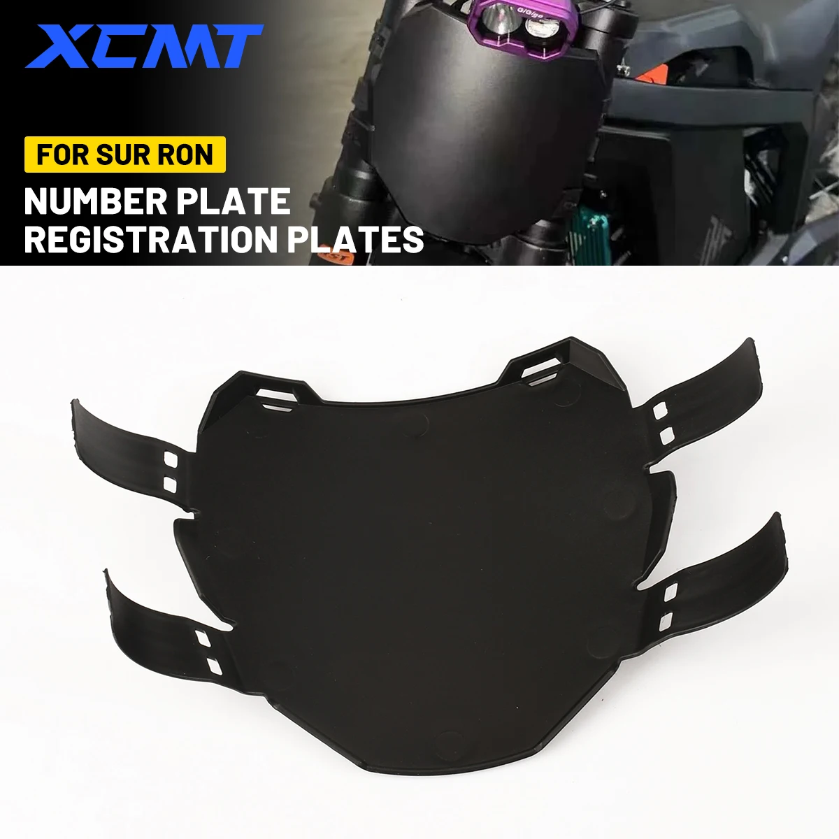 

Number Plate For Surron S X Motorcycle Accessories Front License Registration Plate For Stark Varg Talaria Sting Electric E-Bike