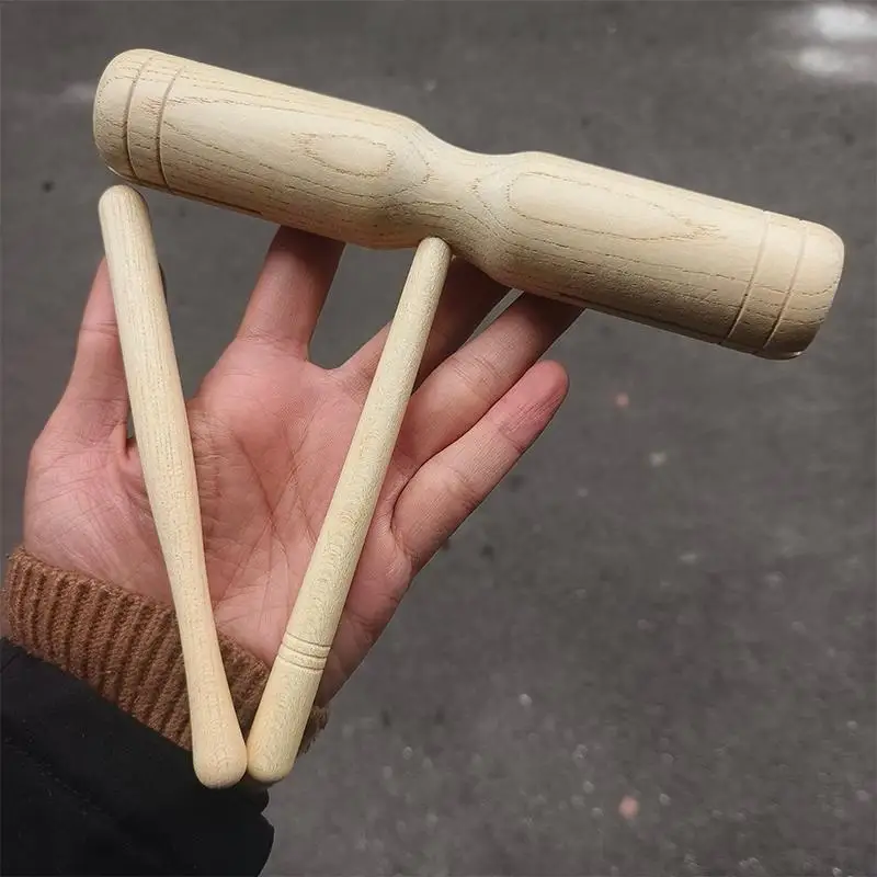 Preschool Wooden Percussion Instruments Set 9 Pieces Kids Musical Toy Educational Early Learning Montessori Activities