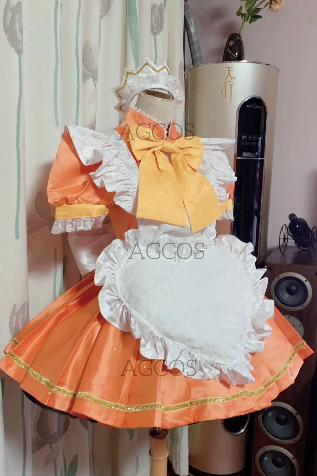 AGCOS Customized Tokyo Mew Mew Fuon Purin Cosplay Costume Maid Dress Christmas Outfits Costumes Cosplay