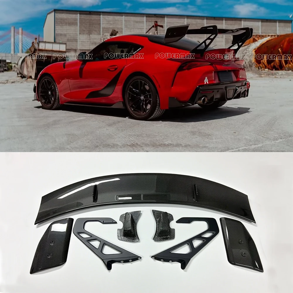 

Wholesale AD-V3 Style Real Carbon Fiber Rear Wing for Supra A90 A91 2019+ Rear Spoiler