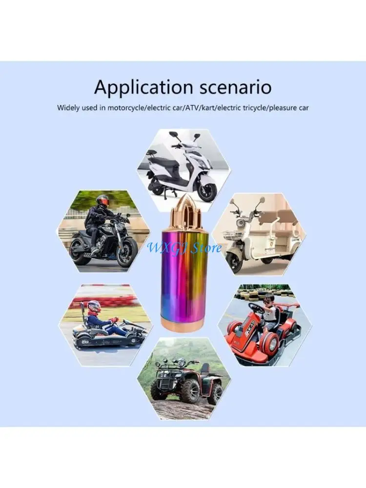 

37JE Waterproof Double Speaker System High Performances for Motorbike & Electric Bike